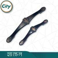 কালো ফিনিস করা ক্যাবিনেটের হ্যান্ডেল ডোর পুল হ্যান্ডেল আসবাব ক্যাবিনেট ড্রয়ারের হ্যান্ডেল_img_1