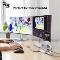 PULWTOP BS212D 9-in-1 Mac mini M4 Dock with SSD Enclosure, HDMI 4K & USB-C 10Gbps (SSD NOT Included)_img_2