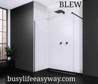 Black Shower Glass Partition_img_0