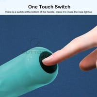 Outtobe Jump Ropes Luminous Skipping Rope LED Light Up Rope Adjustable Rope_img_3