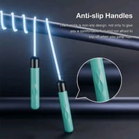 Outtobe Jump Ropes Luminous Skipping Rope LED Light Up Rope Adjustable Rope_img_6
