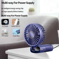 Cross-border N15 handheld fan usb mini portable folding charging small fan halterneck silent desktop small electric fan_img_10