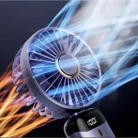 Cross-border N15 handheld fan usb mini portable folding charging small fan halterneck silent desktop small electric fan_img_12