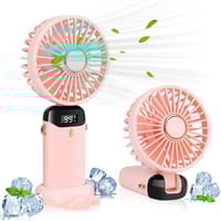 Cross-border N15 handheld fan usb mini portable folding charging small fan halterneck silent desktop small electric fan_img_15