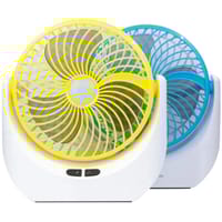 JY Super lithium rechargeable mini table fan with LED light - JY-1880_img_0