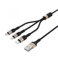 HAVIT H691 3 In 1 Micro USB, Lightning, Type C Data And Charging Cable_img_0
