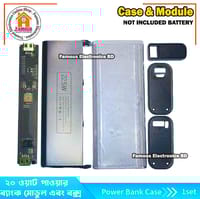 PD22.5W Dual-Direction Fast Charging Case for 4PCS 21700 Battery (Battery Not included) Power Bank Battery Case_img_0