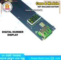 PD22.5W Dual-Direction Fast Charging Case for 4PCS 21700 Battery (Battery Not included) Power Bank Battery Case_img_5