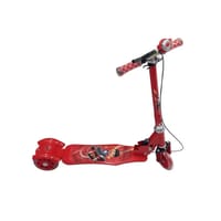 Foldable 3-Wheel Kick Scooter For Kids – Red_img_0