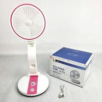 Rechargeable Multifunction Folding Fan With LED Light - LR 2018._img_2