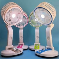 Rechargeable Multifunction Folding Fan With LED Light - LR 2018._img_3