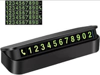 Phone Number In The Car Bulldog Temporary Parking Card Night Luminous Phone Number Car Plate Car Accessories Styling Car Sticker By Zikra Exclusive_img_3