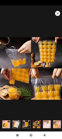 10pcs DisCold Pack Ice Packs Bag For Food Ice Mold Edible Storage Faster Freezing Maker Ice-making Mold Bag_img_3