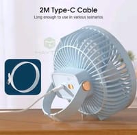 🔥🔥 MAYTTO USB rechargeable remote controlled Desktop Hanging Camping Fan..._img_0
