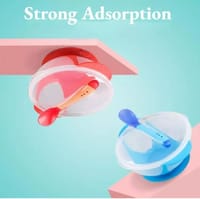 Baby Feeding Spoon and Bowl (1 PCS )- Multicolor_img_1