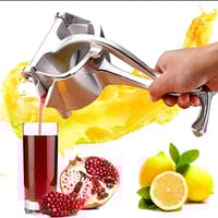 (Steel juice press machine) Multifunctional Real Aluminum Manual Juicer Hand Squeezer Fruit Juice Manual Juice Machine Orange Lemon Smoothie Citrus Juicer Press Fruit Machine_img_1