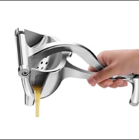 (Steel juice press machine) Multifunctional Real Aluminum Manual Juicer Hand Squeezer Fruit Juice Manual Juice Machine Orange Lemon Smoothie Citrus Juicer Press Fruit Machine_img_2