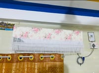 (1-Ton & 1.5-Ton)-Dust-Protector Indoor AC Cover net type ac cover_img_4