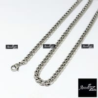 5mm Cuban Neck Chain Stainless Steel Silver Color (GC-331)_img_0
