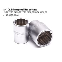 Harden 27Pcs 3/4" Dr. Socket Set (Industrial) Professional Chrome Vanadium Car Repair Tools Dr. Sockets Auto Hand Tool Set 510827_img_2