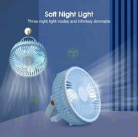 🔥🔥 MAYTTO USB rechargeable remote controlled Desktop Hanging Camping Fan..._img_1