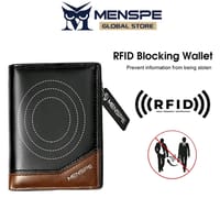 💥MENSPE PU Leather Wallet with Zipper_img_6