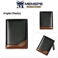 💥MENSPE PU Leather Wallet with Zipper_img_8