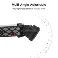 💥Outtobe USB Rechargeable COB Waterproof Powerful LED Headlight_img_2