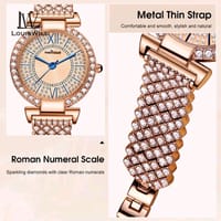 💥LouisWill Steel Strap Waterproof Wristwatch_img_6