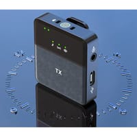 Sx9 dual wireless microphone-black for type C and 3.5 interfaces - Premium Quality_img_3