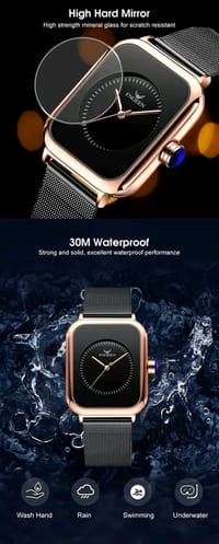 💥LouisWill Korean Style  Waterproof Fashion Watch for Women_img_8