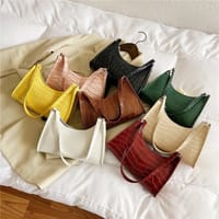 Crocodile shoulder bag_img_0