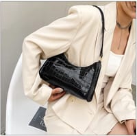Crocodile shoulder bag_img_1