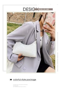 Crocodile shoulder bag_img_4