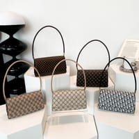 Popular brand print shoulder bag_img_0