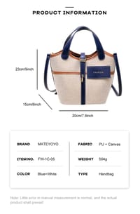 💥MATEYOYO Multi-compartment Bag with Adjustable Shoulder Strap_img_9