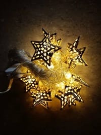 Star Metal Fairy Light 16Feet_img_1