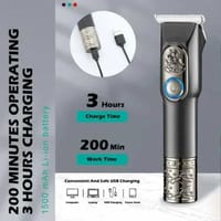 VGR V-963 Professional Beard & Hair Trimmer – 200Min Runtime_img_3