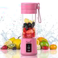 Portable Blender, Personal Mini Bottle Travel Electric Smoothie Blender Maker Fruit Juicer Cup, with 13oz Bottles_img_0