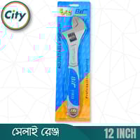 ১ পিস ১২ ইঞ্ছি সেলাই রেঞ্চ হেভি সামঞ্জস্যযোগ্য ক্রোম সফট রাবার গ্রিপ হ্যান্ডেল ৩ ইন ১ স্প্যানারের সাথে বক্স এন্ড হেক্স ফাংশন_img_6