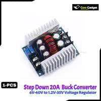 XL4016 20A Step-Down Buck Converter CC CV Power Supply Module | DC 6V-40V to 1.2V-35V Voltage Regulator S0306_img_0