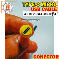 Type-C Female Connector with Attached Wire | USB-C Socket to Open End Cable_img_6