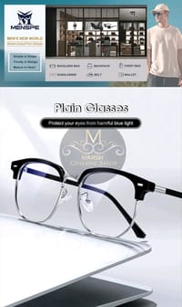 💥MENSPE Men Glasses Computer Glasses Photochromic Eyeglasses_img_1