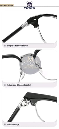💥MENSPE Men Glasses Computer Glasses Photochromic Eyeglasses_img_3