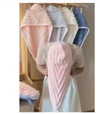 Super Absorbent Microfiber Hair Drying Cap – Quick-Dry Hooded Towel for Women & Girls,HomeFix_img_0