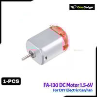DC Motor FA-130 1.5-6VDC 16500RPM Brand New Motor 130 For DIY Electric Car/Fan_img_0