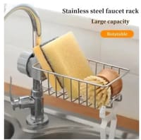 Faucet Rack Stainless Steel Kitchen Sink Caddy Storage Rack - Keep Your Sink Area Neat And Tidy_img_0