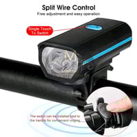 💥Outtobe Bicycle Lamp Headlight Multi-Function 2-In-1 Headlight With Speaker_img_1