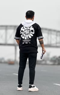 WE Hoodie T Shirt Black_img_2