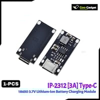 IP2312 QC 3.0 Type-C Fast Charging Board | 3A Lithium Battery 18650 Charging Module_img_0